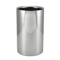 Wine Bottle Cooler Polished Stainless Steel